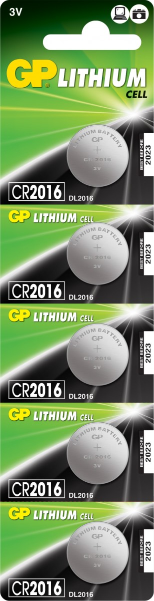 GP CR2016-C5  батарейка