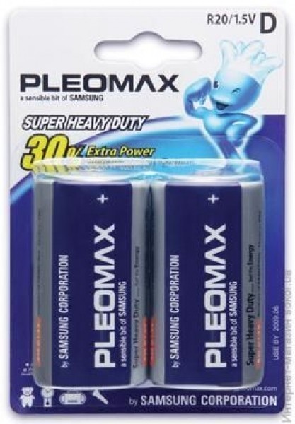 Samsung Pleomax R20-2BL  батарейка