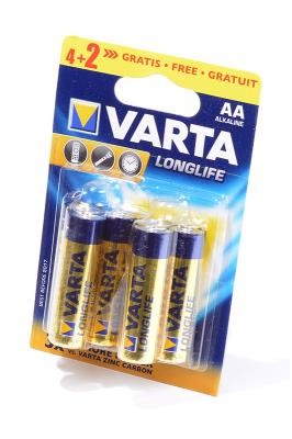 Varta   LONGLIFE  4106  LR6 4+2  BL6  батарейка