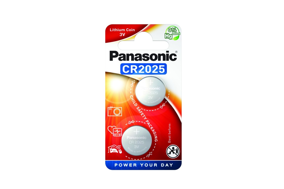 Panasonic  Coin Lithium CR2025  B2 батарейка